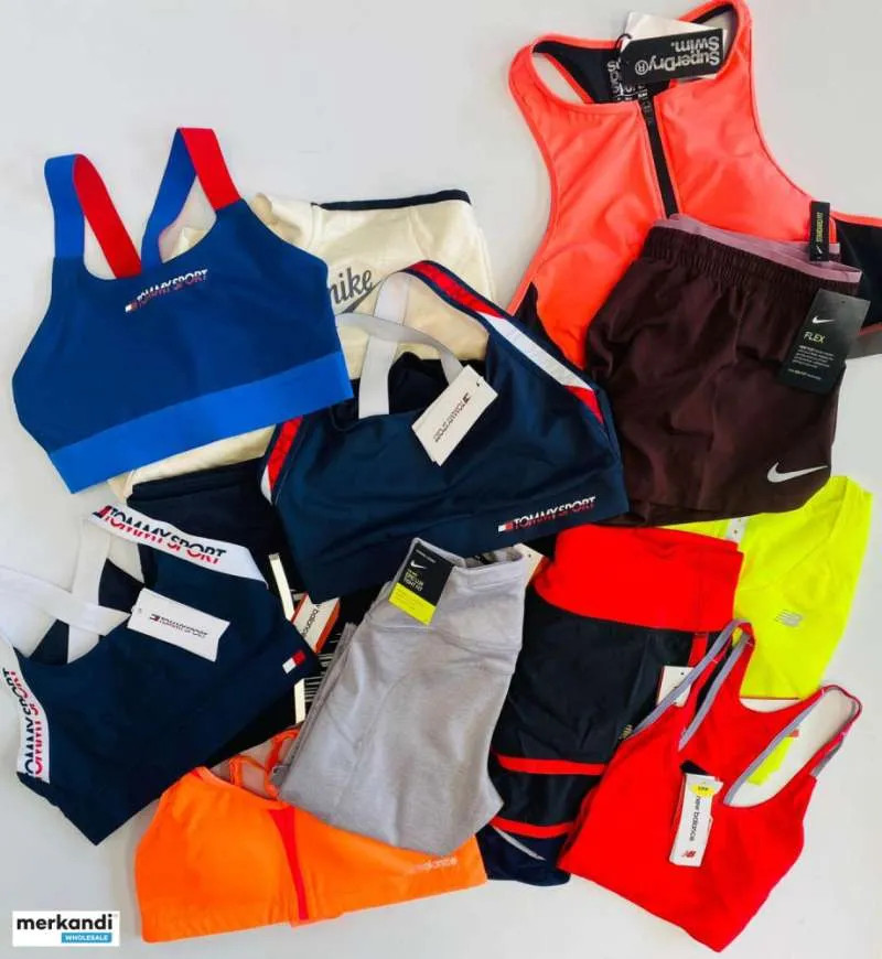 PAQUETE DE ROPA DEPORTIVA  NIKE, TH, NB, LEVI'S  NUEVO 2023