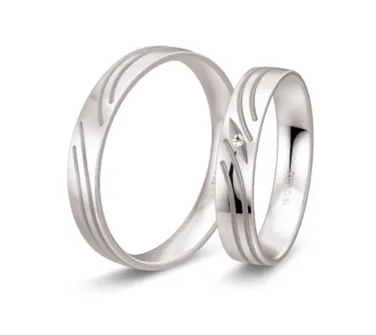PAR DE ARGOLLAS DE MATRIMONIO  
