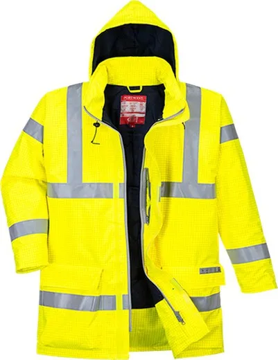 Parka de alta visibilidad