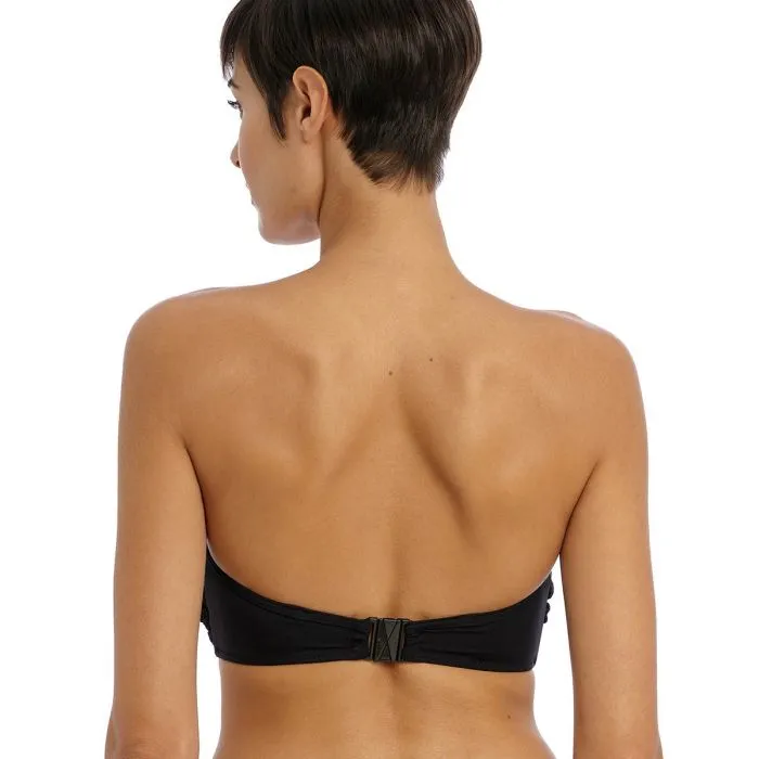 Parte de arriba Bikini Freya Swim Ibiza Waves Bandeau con aros AS203810 Negro