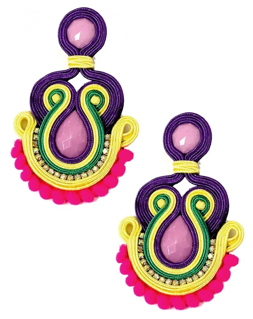 PENDIENTES DE FLAMENCA DE PASARELA GRANDES MARAVILLOSOS PARA TU VESTIDO