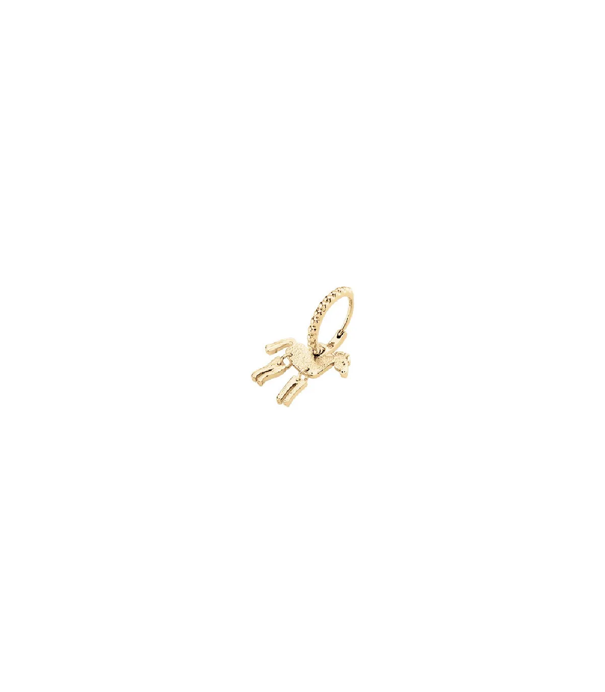 PIERCING AGATHA CRIOLLA MINI CABALLO ARTICULADO DORADO  2380570157TU