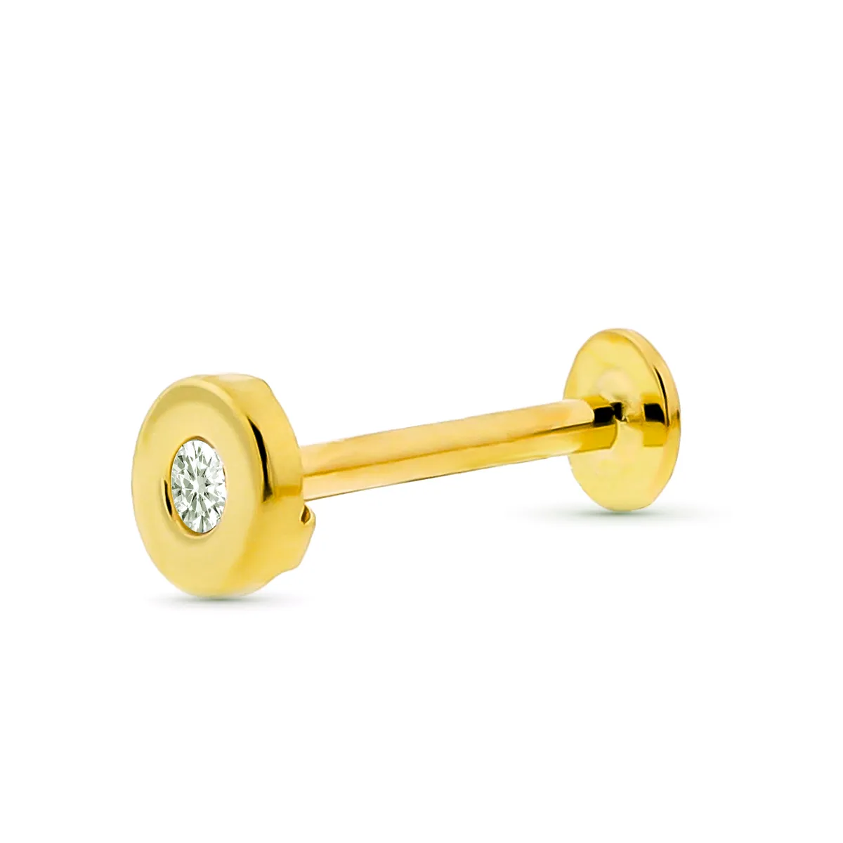 Piercings Labio Oro