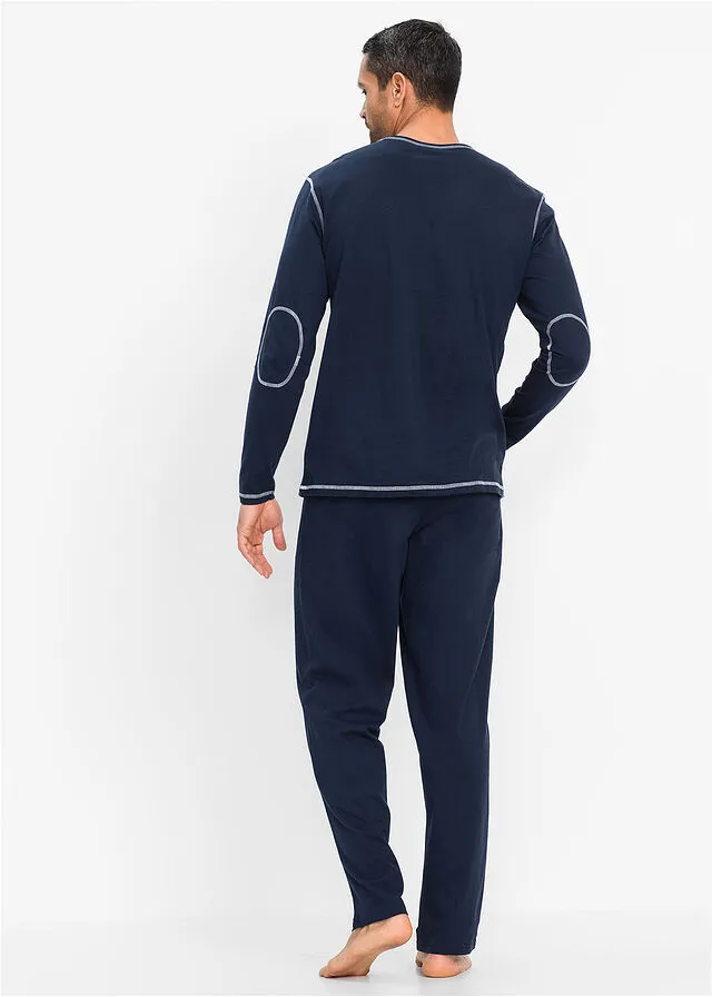 Pijama de hombre. Azul oscuro