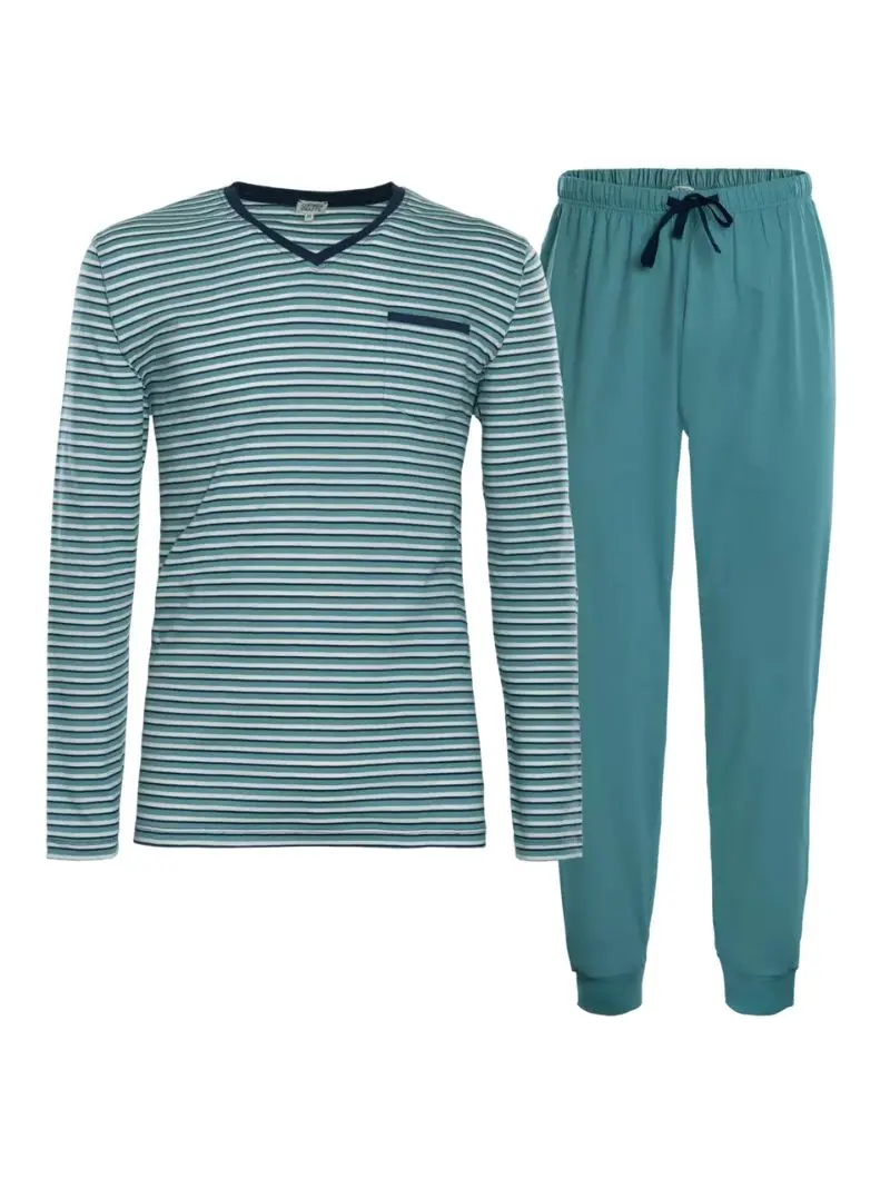 Pijama fino hombre de algodón orgánico