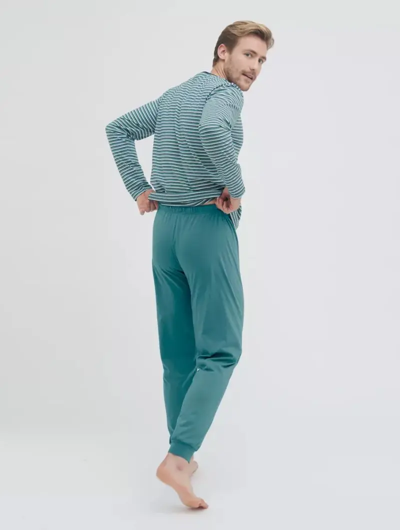 Pijama fino hombre de algodón orgánico