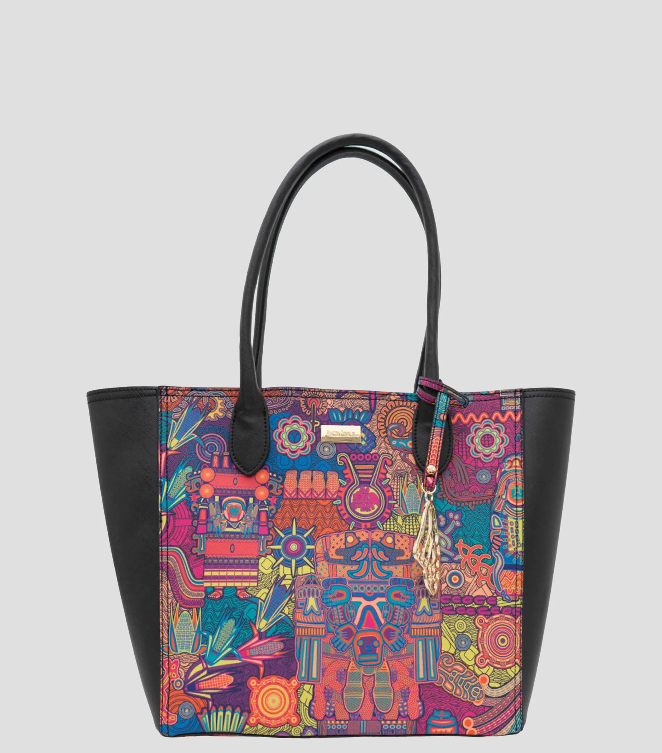 Pineda Covalin Bolso Tote multicolor Kuuch Diosas Mexicas Mujer