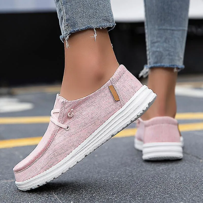 PINK WOMEN'S DUDE WENDY LACEUP LOCASINERS ZAPATOS CóMODOS Y LIGEROS TALLA 3642
