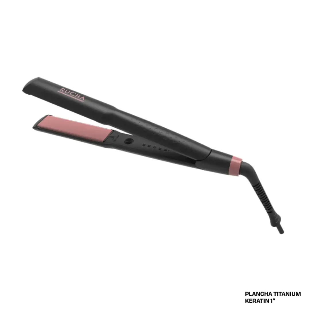Plancha para cabelloTitanium keratin 1