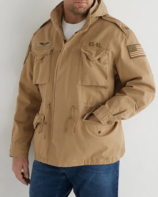 Polo Ralph Lauren Gerrillera de hombre de algodón kaki tallas grandes