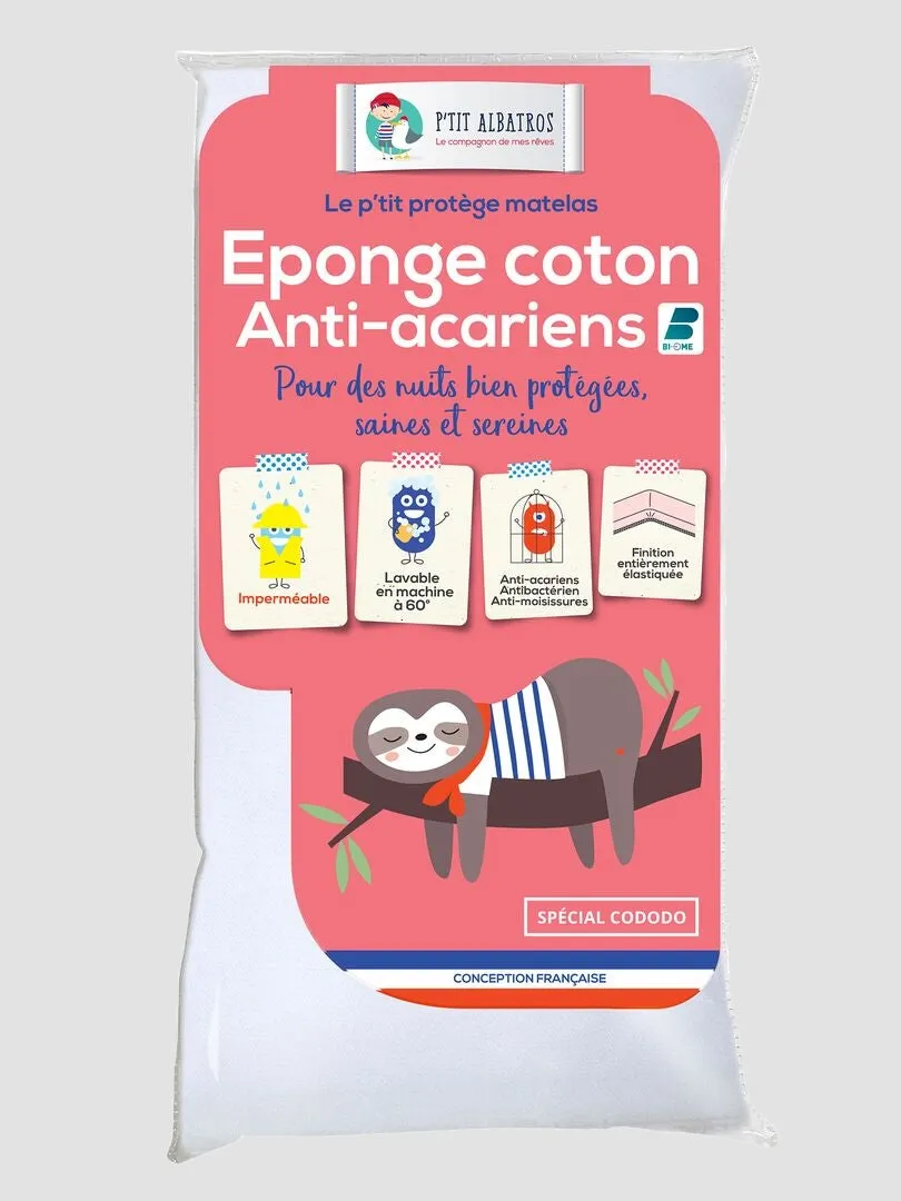 PROTECTOR DE COLCHóN ANTIáCAROS ESPECIAL COLECHO  BLANCO