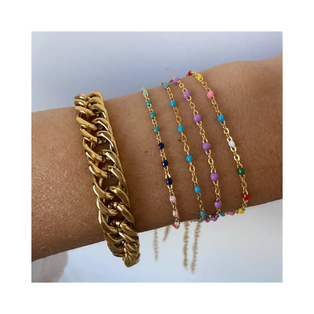 Pulsera Noah Multicolor Oro