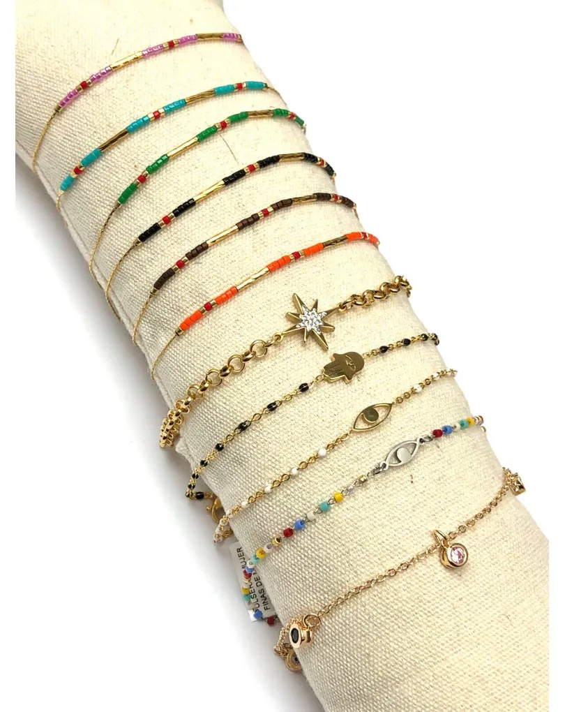 PULSERAS MUJER FINAS DE MODA TENDENCIAS, JARDIN DEL DESEO