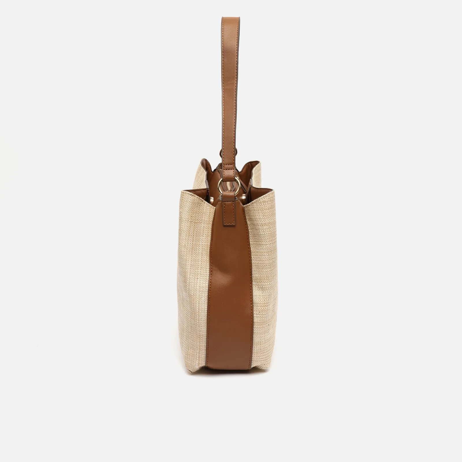 Rangrito bolso hobo efecto rafia con asa bandolera