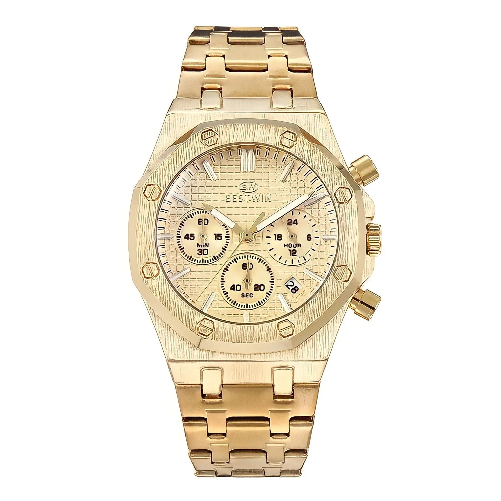 Reloj Gold De Lujo Para Hombre