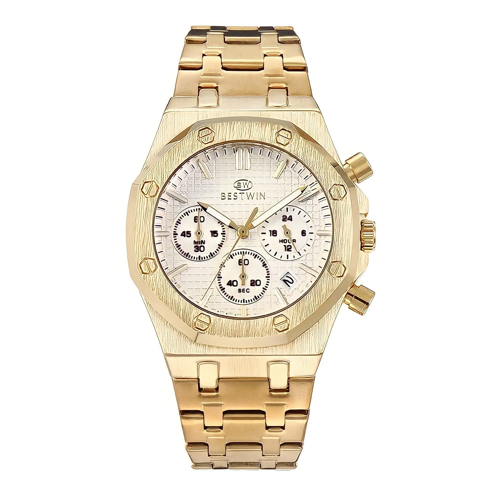 Reloj Gold De Lujo Para Hombre