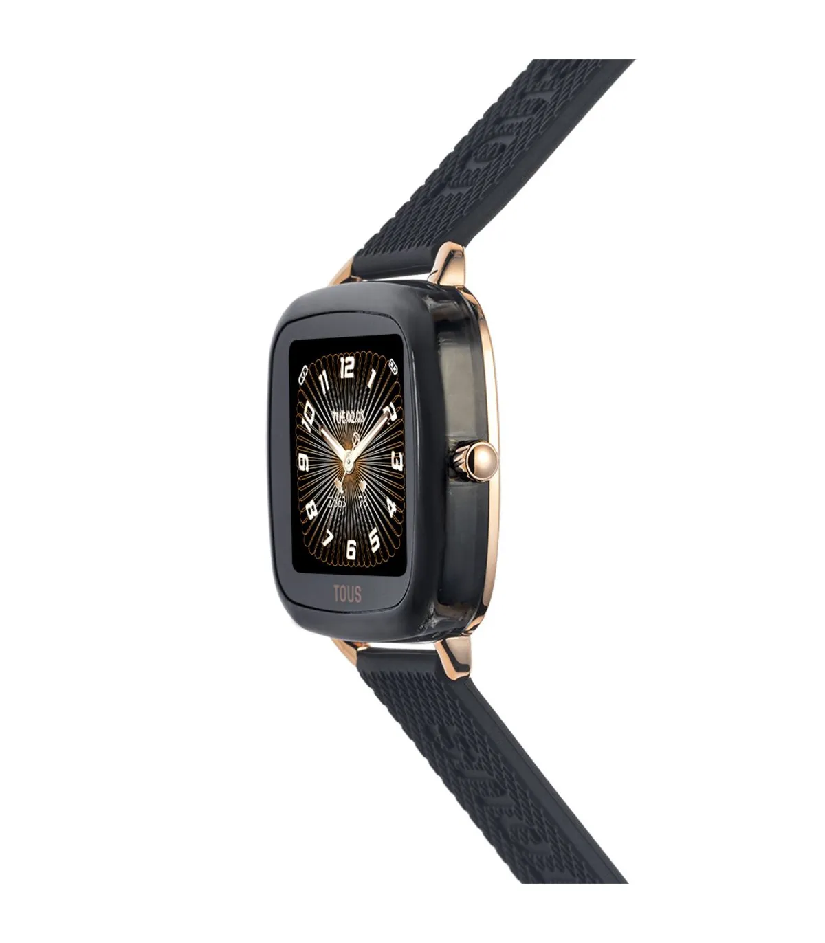 RELOJ TOUS SMARTWATCH DCONNECT UNISEX CON CORREA DE SILICONA NEGRA  300358082