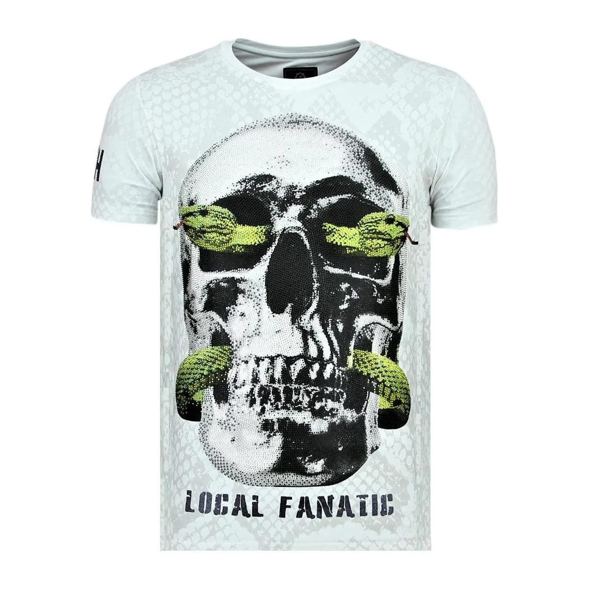 Rhinestones Skull Snake Originales