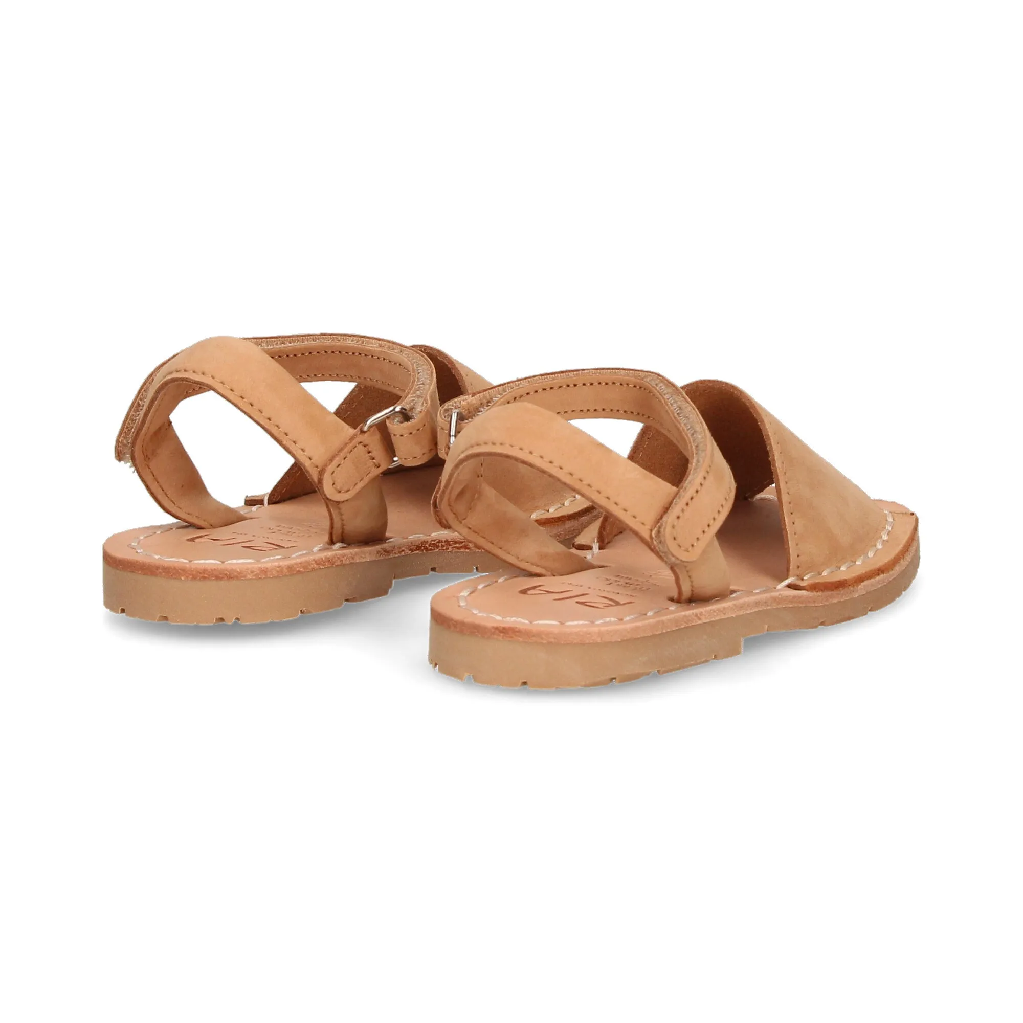 RIA Sandalias, chanclas y albarcas de niña CUERO