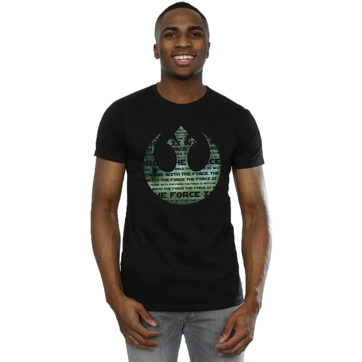Rogue One I'm One With The Force Alliance Emblem Green