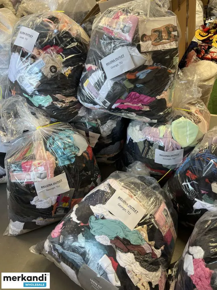 Ropa interior femenina, nuevo outlet masculino George y otras marcas