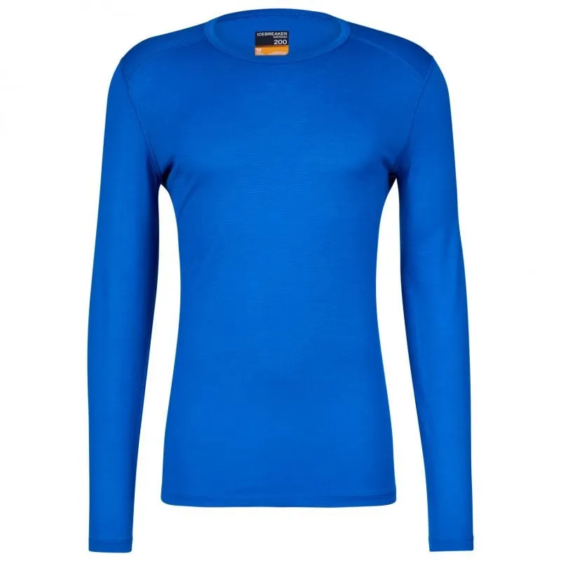 Ropa interior masculina Icebreaker Merino 200 Oasis LS Crewe (Lazurite)