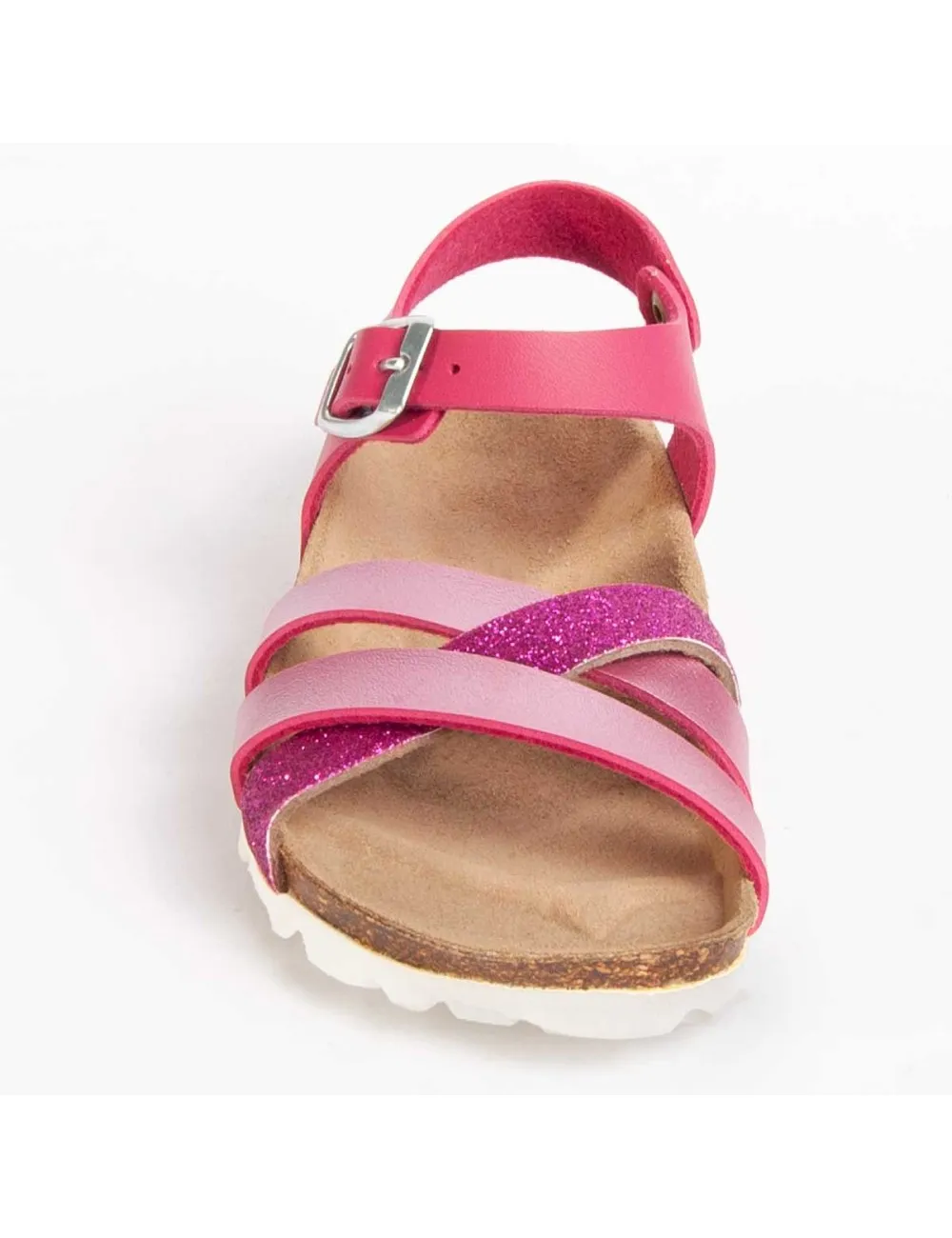Sandalia De Piel Para Niña.  Purapiel  Ibizenk  98613