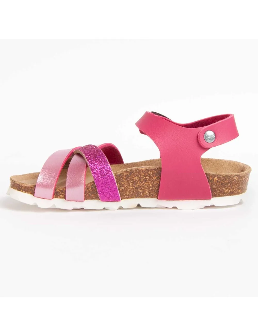 Sandalia De Piel Para Niña.  Purapiel  Ibizenk  98613