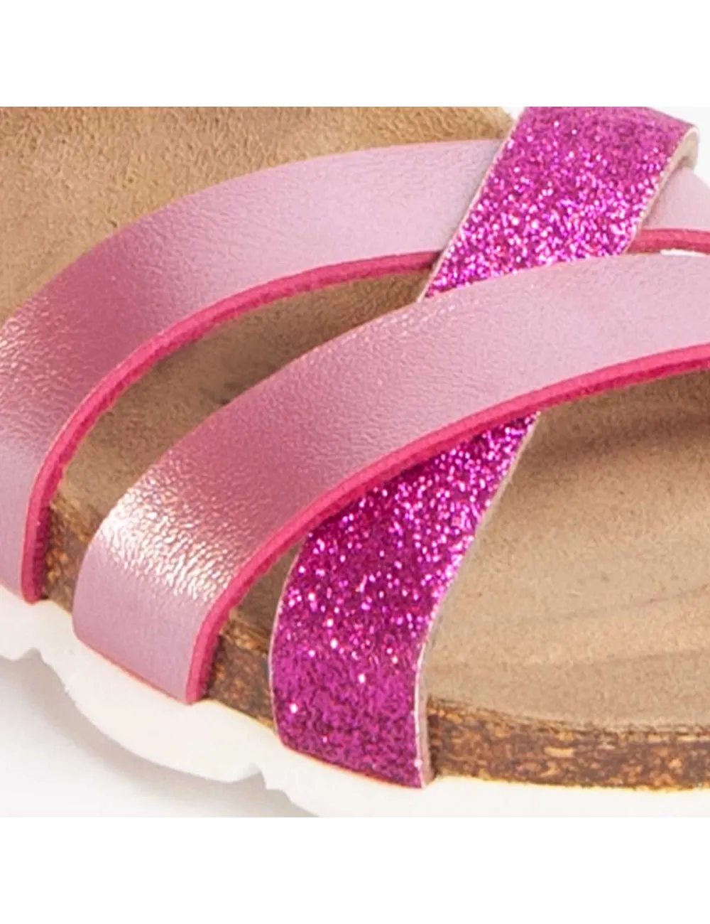 Sandalia De Piel Para Niña.  Purapiel  Ibizenk  98613
