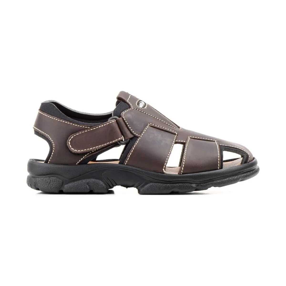 Sandalias de hombre de piel by