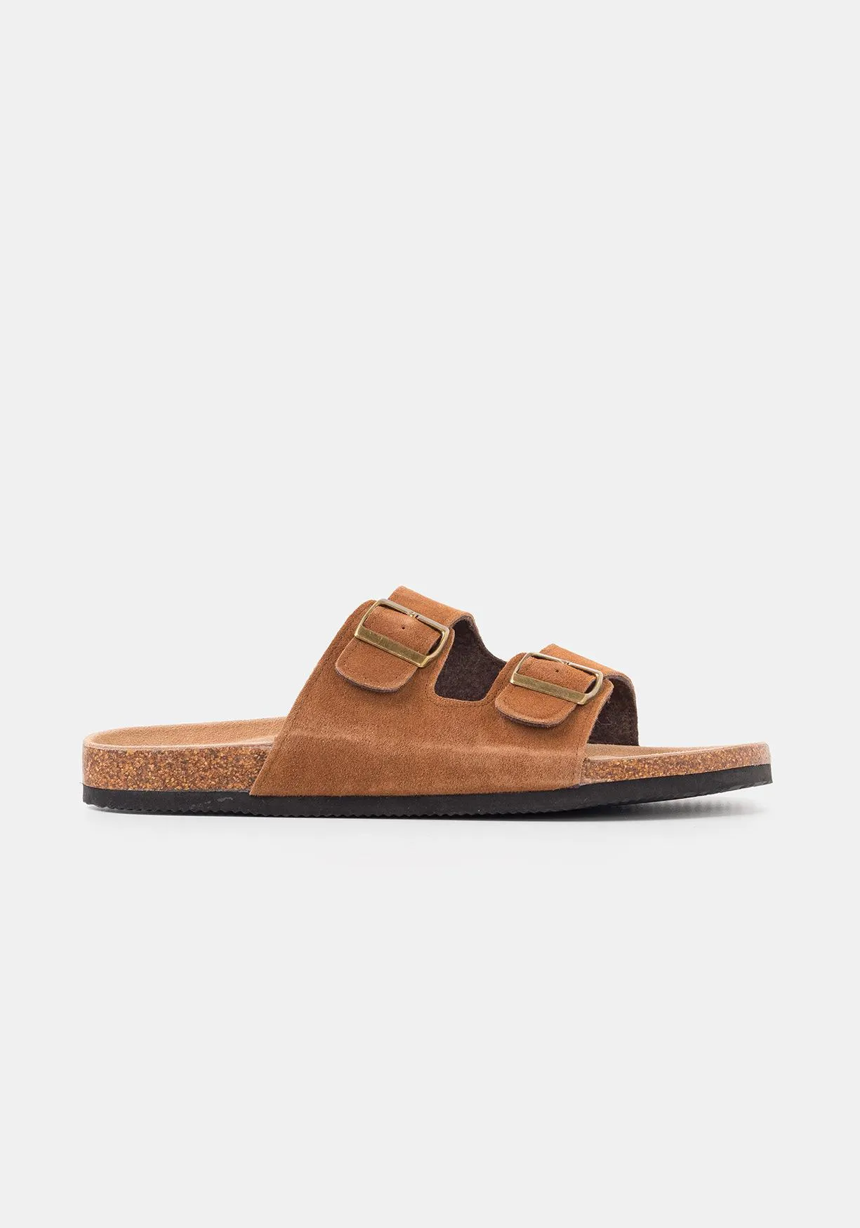 Sandalias de piel con tiras de Hombre TEX