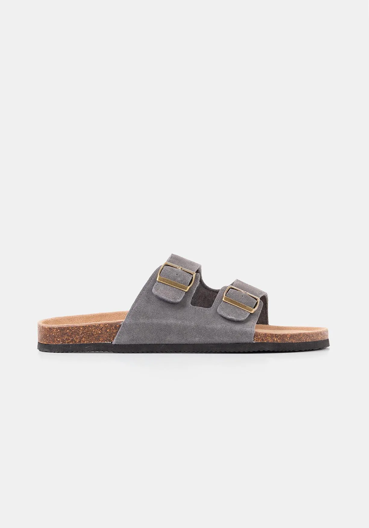 Sandalias de piel con tiras de Hombre TEX