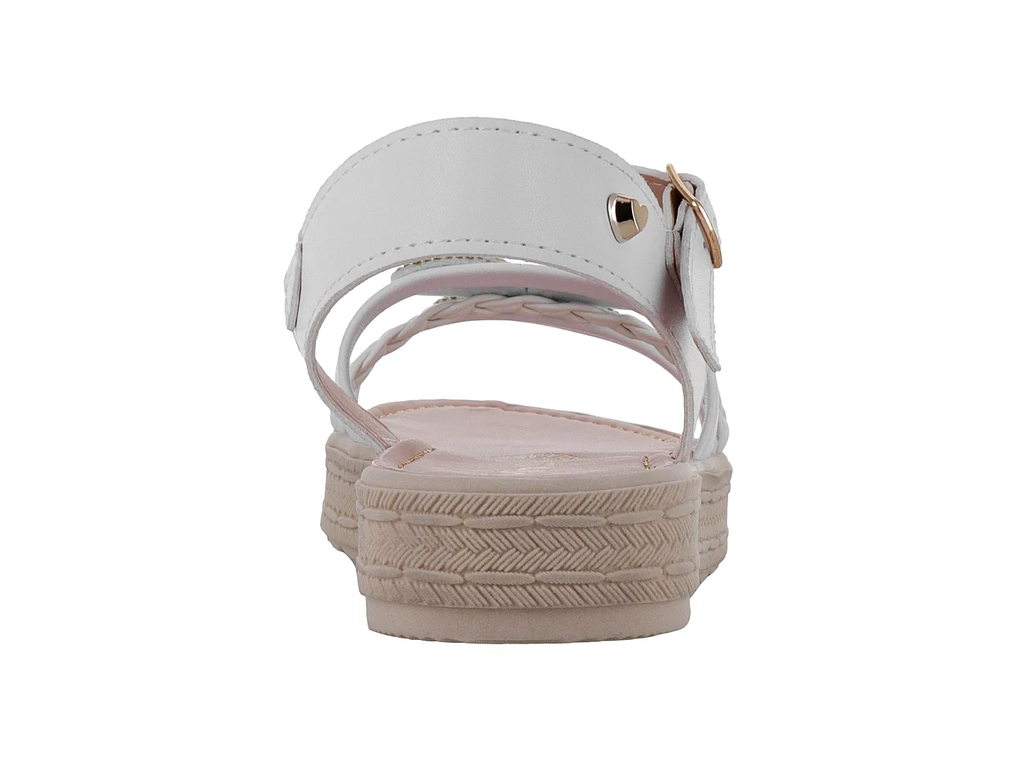 Sandalias Miroslava 1509 Blanco Para Niña