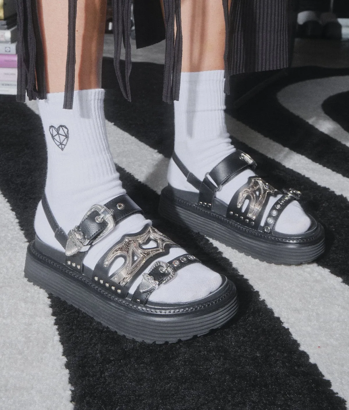 Sandalias Mujer 1440 Cuero