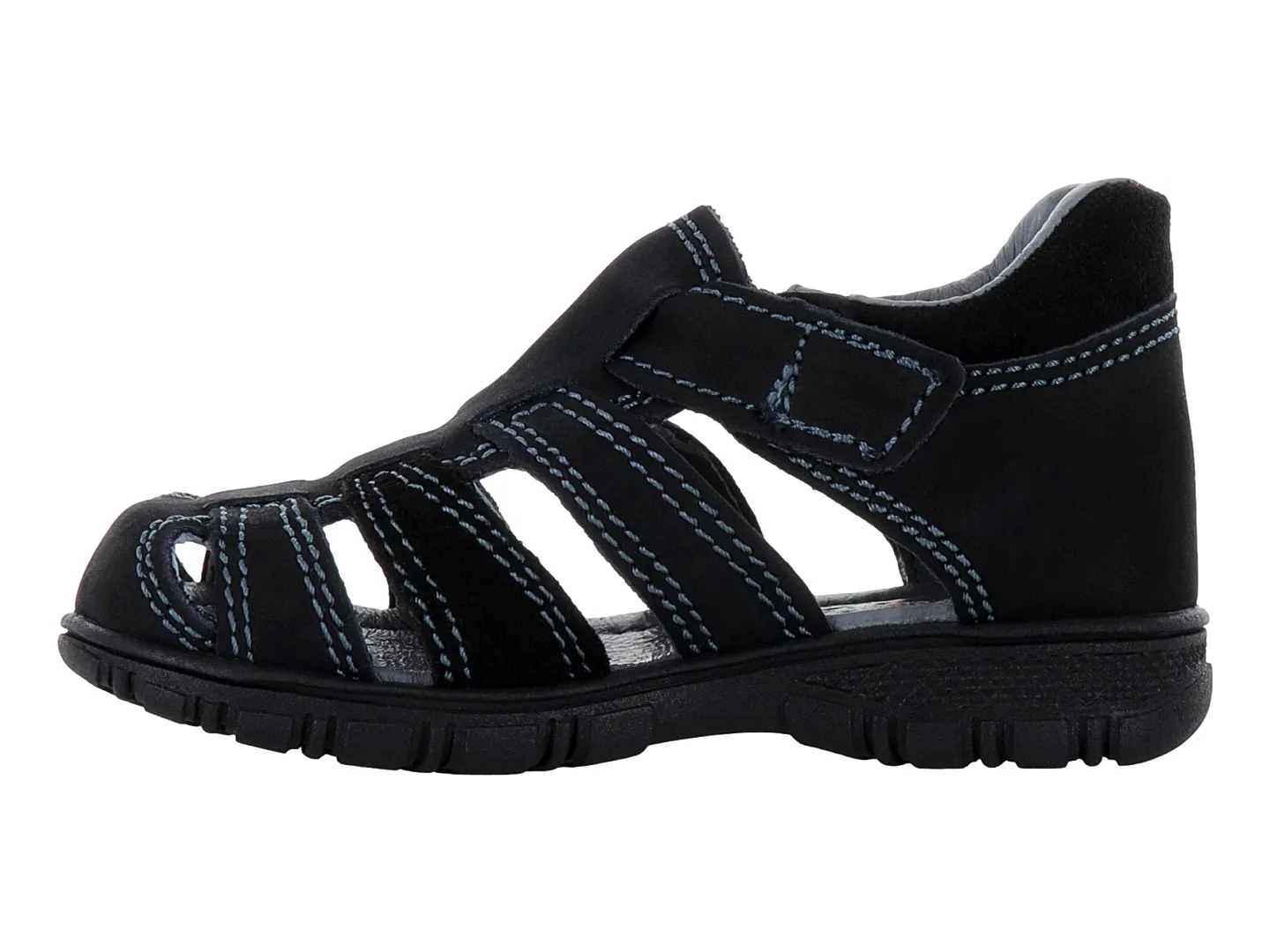 Sandalias Ruditos 6012 Negro Para Niño