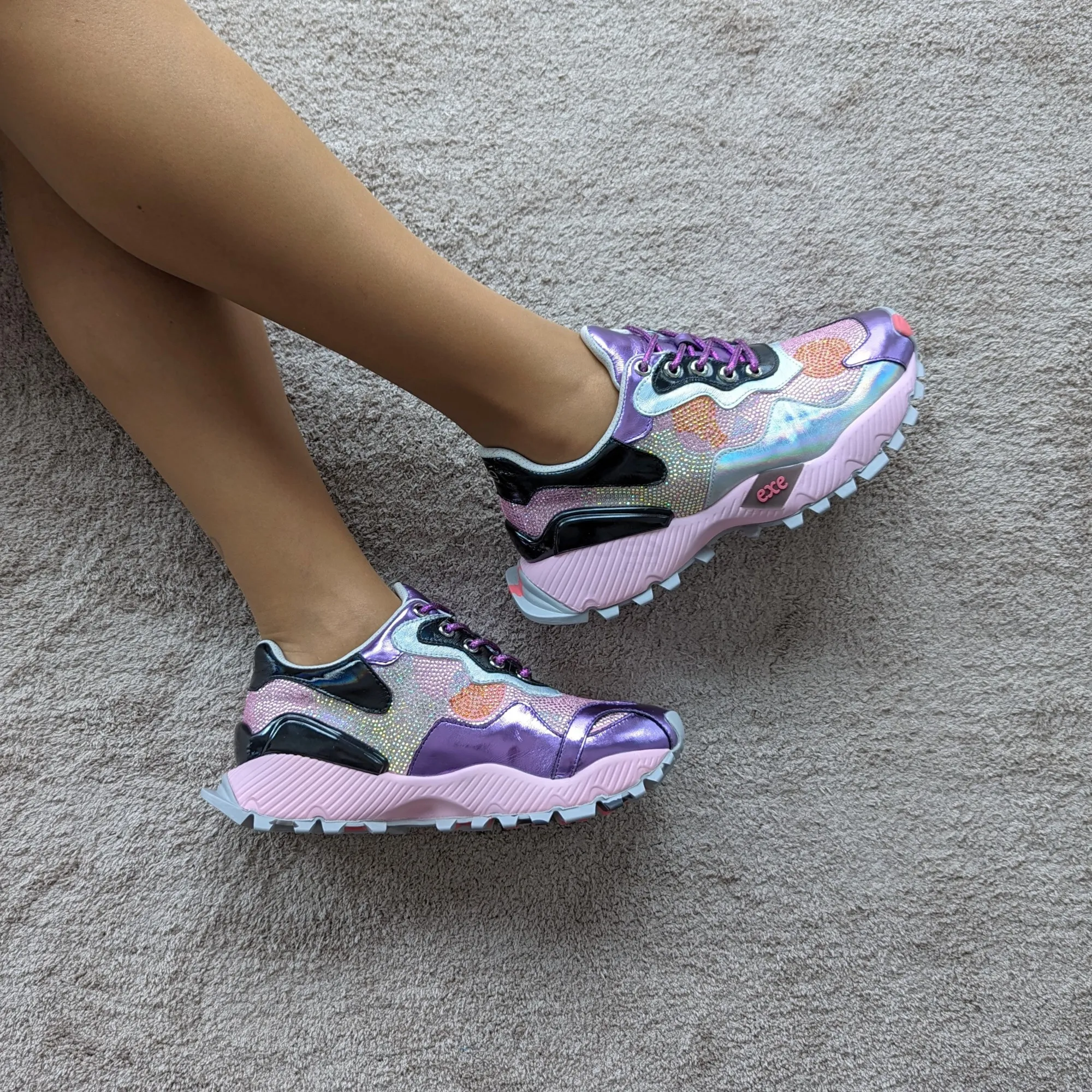 SAPATILHAS EXE PURPLE PINK 13418