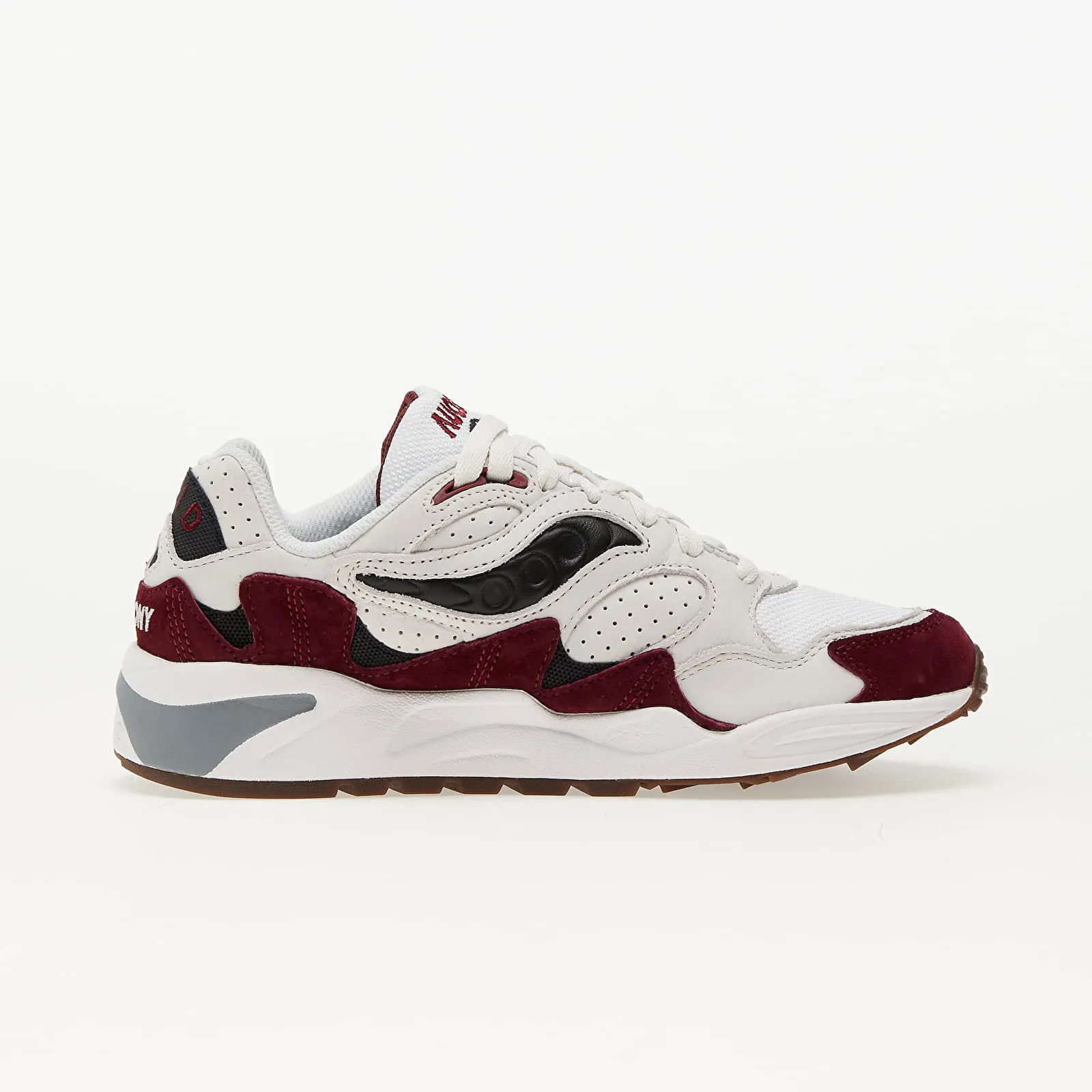 Saucony Grid Shadow 2 Cream/ Red