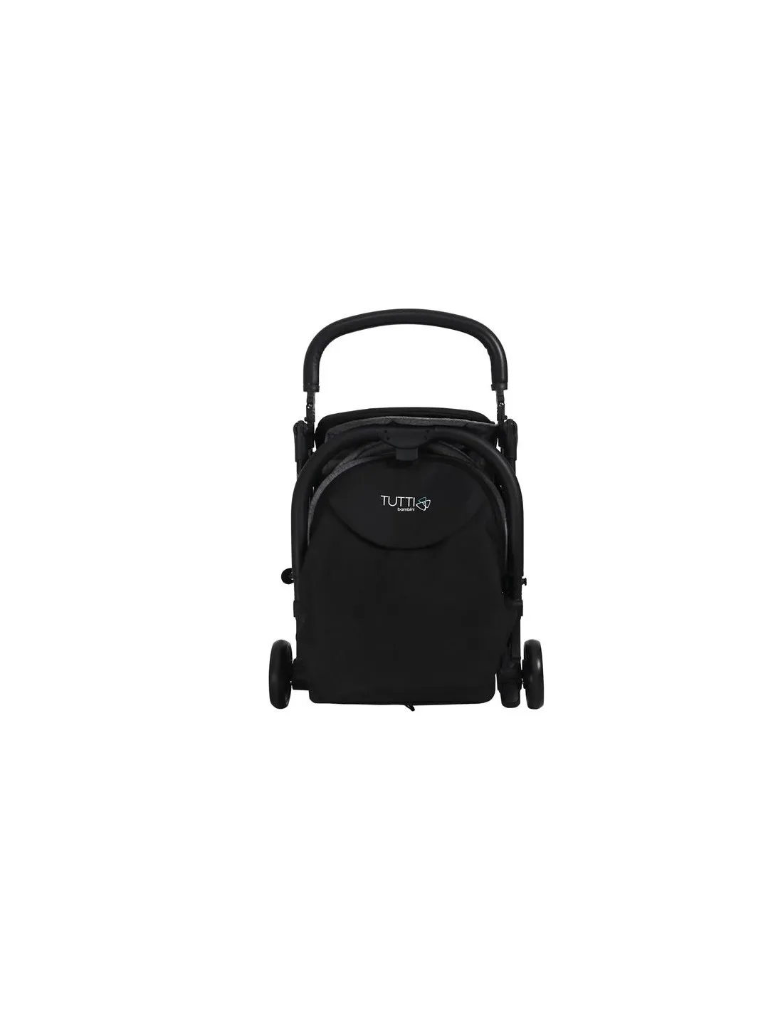 Silla paseo Momi negra licuorice de Tutti Bambini