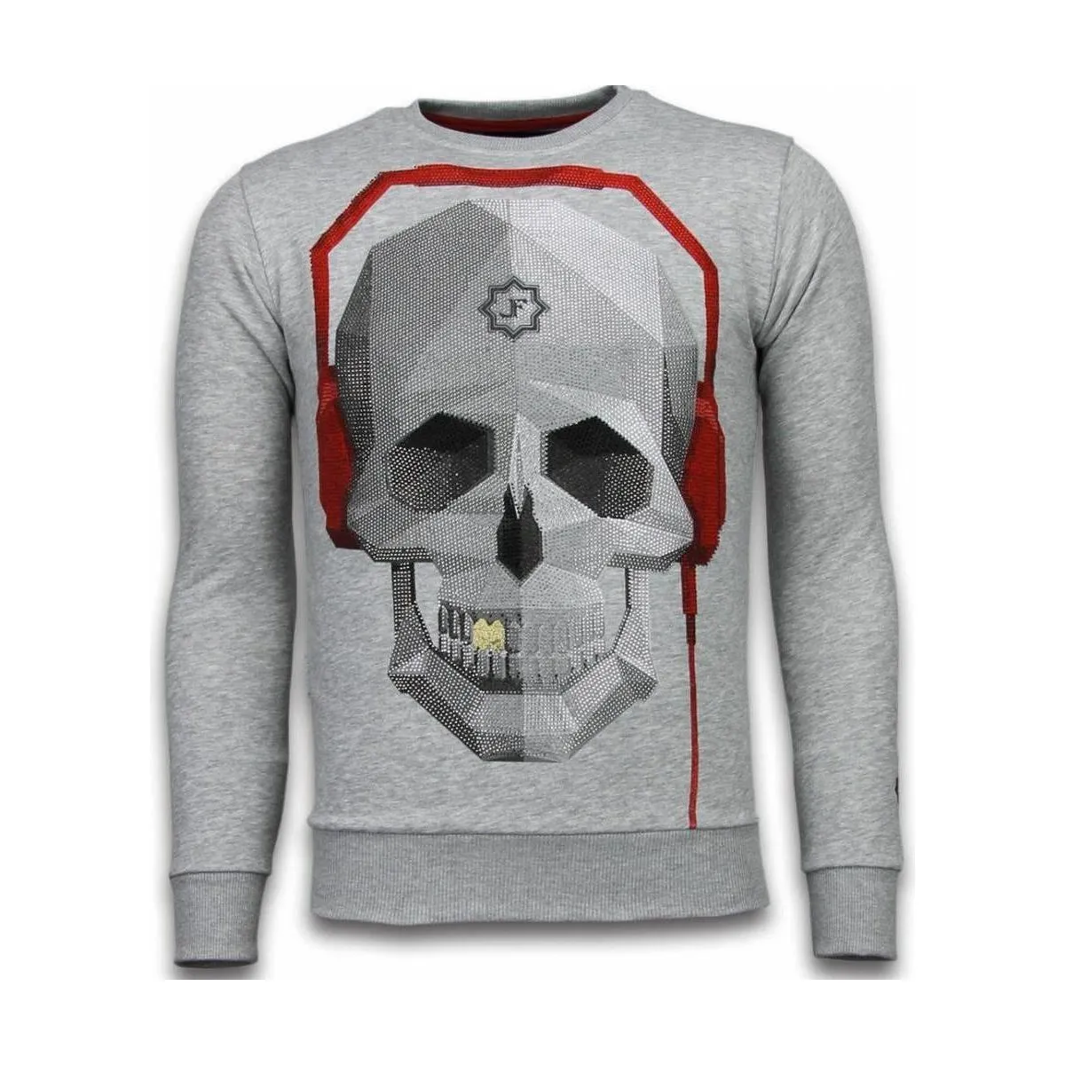 Skull Beat Rhinestone