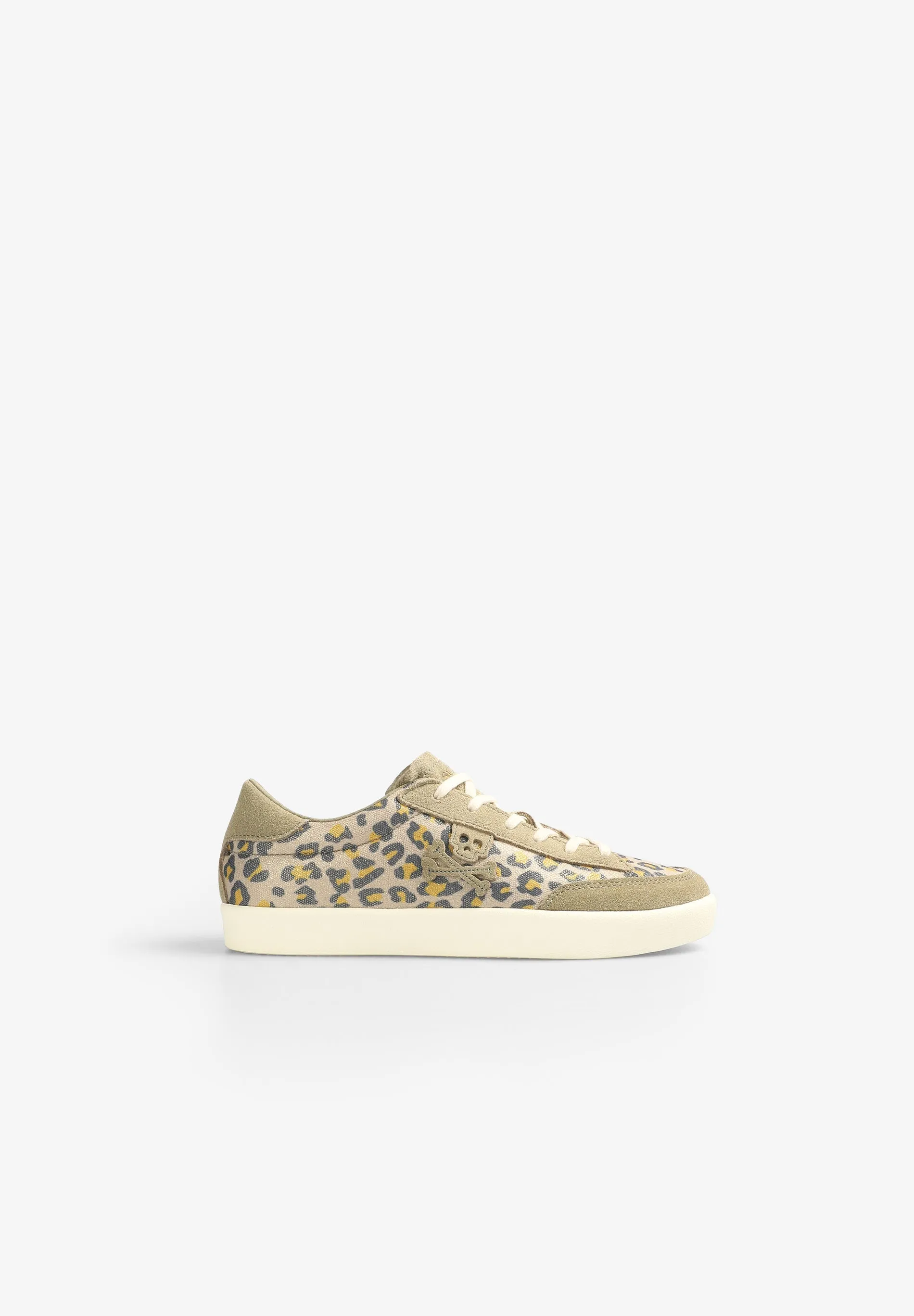 SNEAKERA BAJAS CALAVERA ANIMAL PRINT
