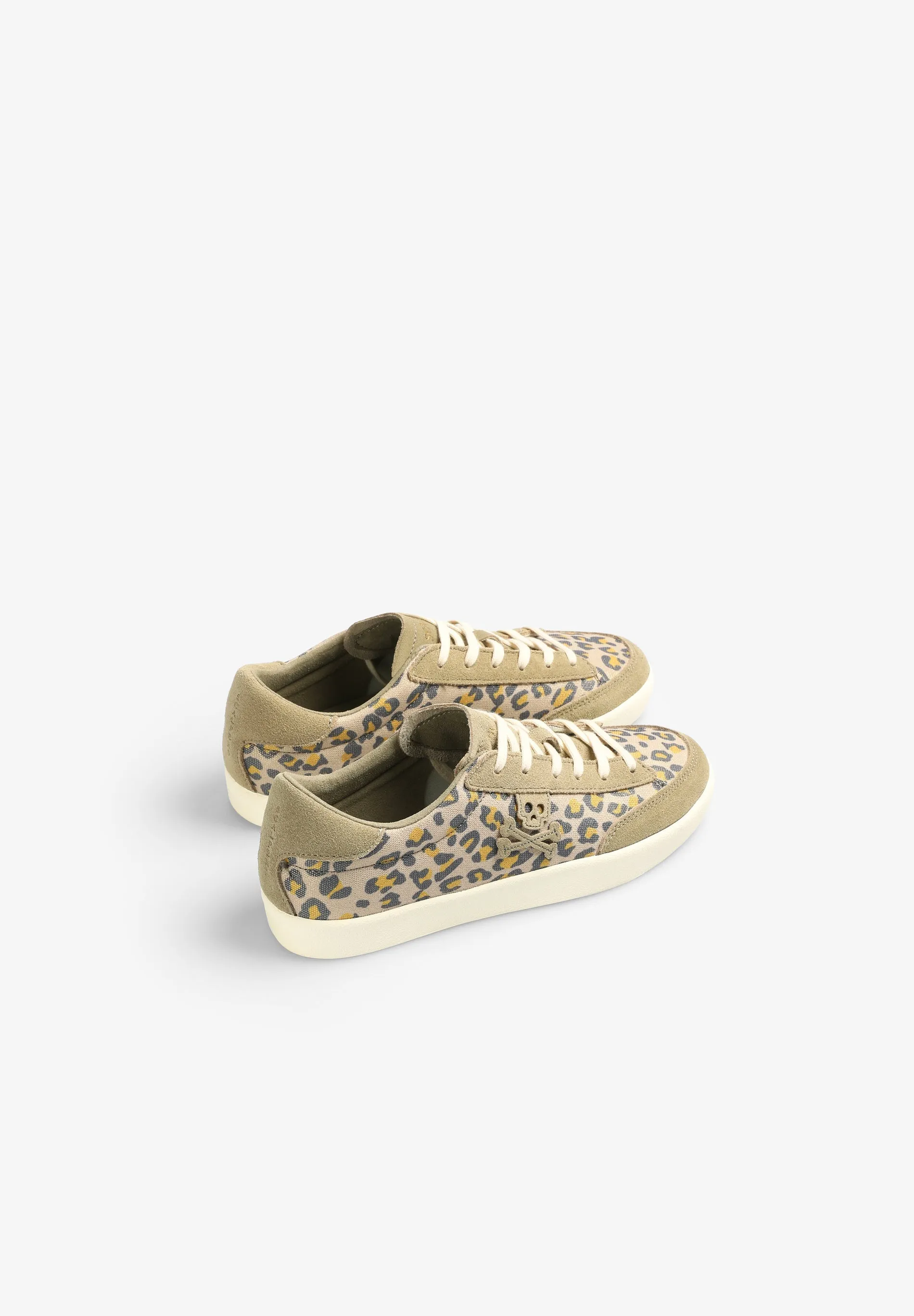 SNEAKERA BAJAS CALAVERA ANIMAL PRINT