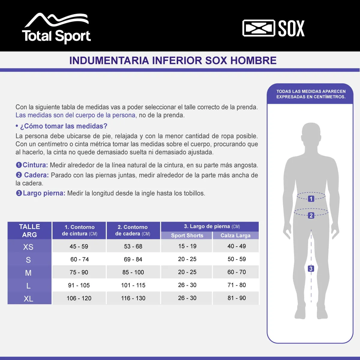 Sox Calza Larga – Hombre – L55220001