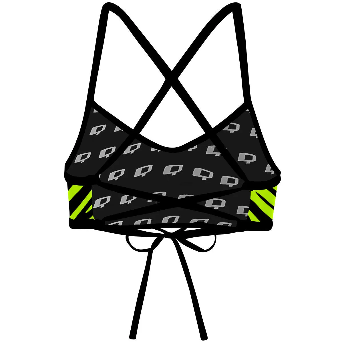 Spring Tiger  Ciara Tieback Bikini Top