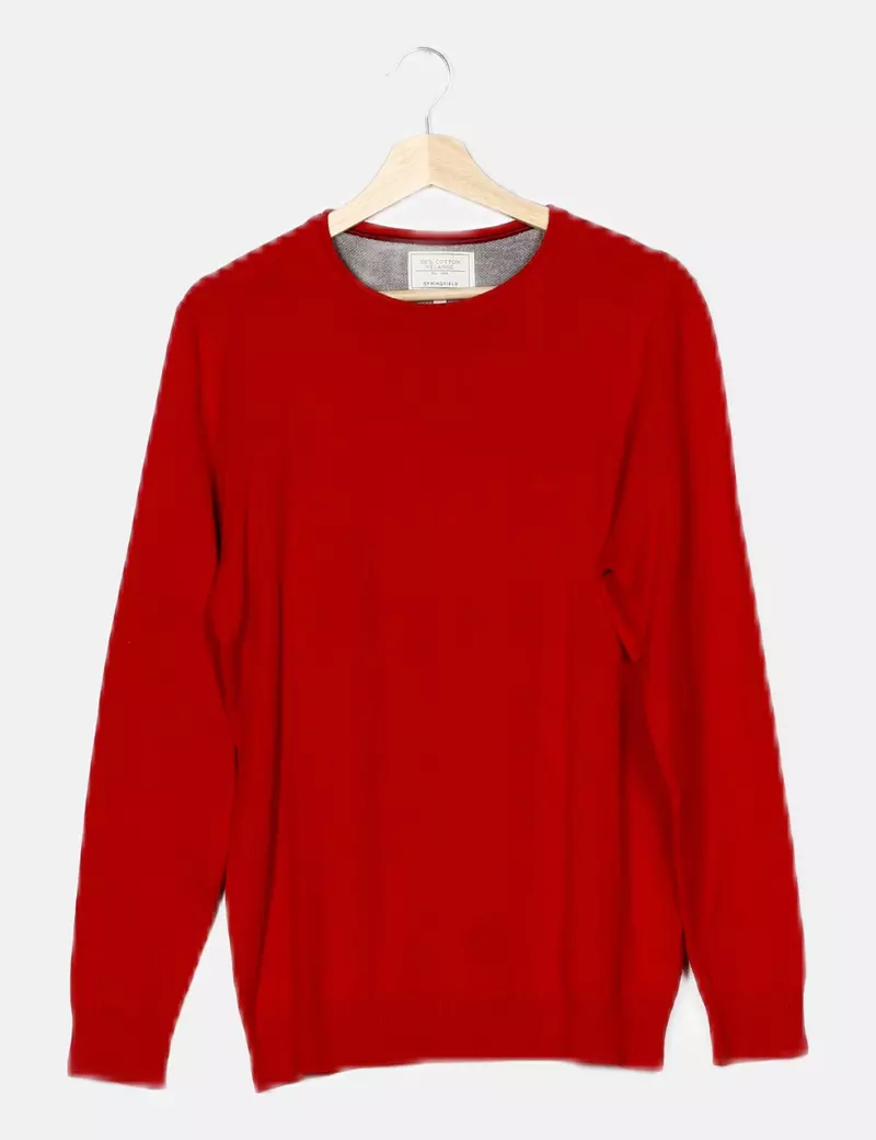 Springfield Jersey casual rojo