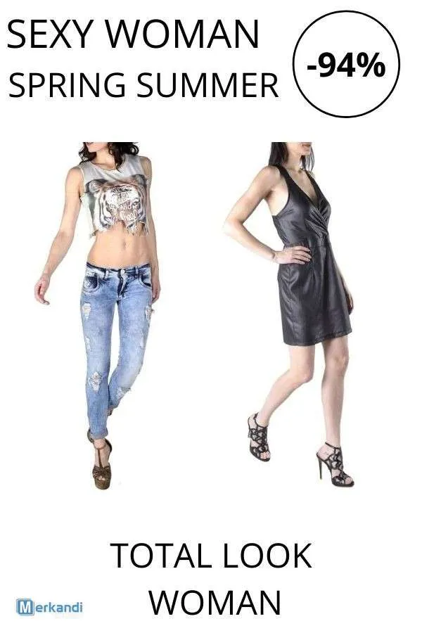 STOCK TOTAL LOOK ROPA PARA MUJER SEXY WOMAN