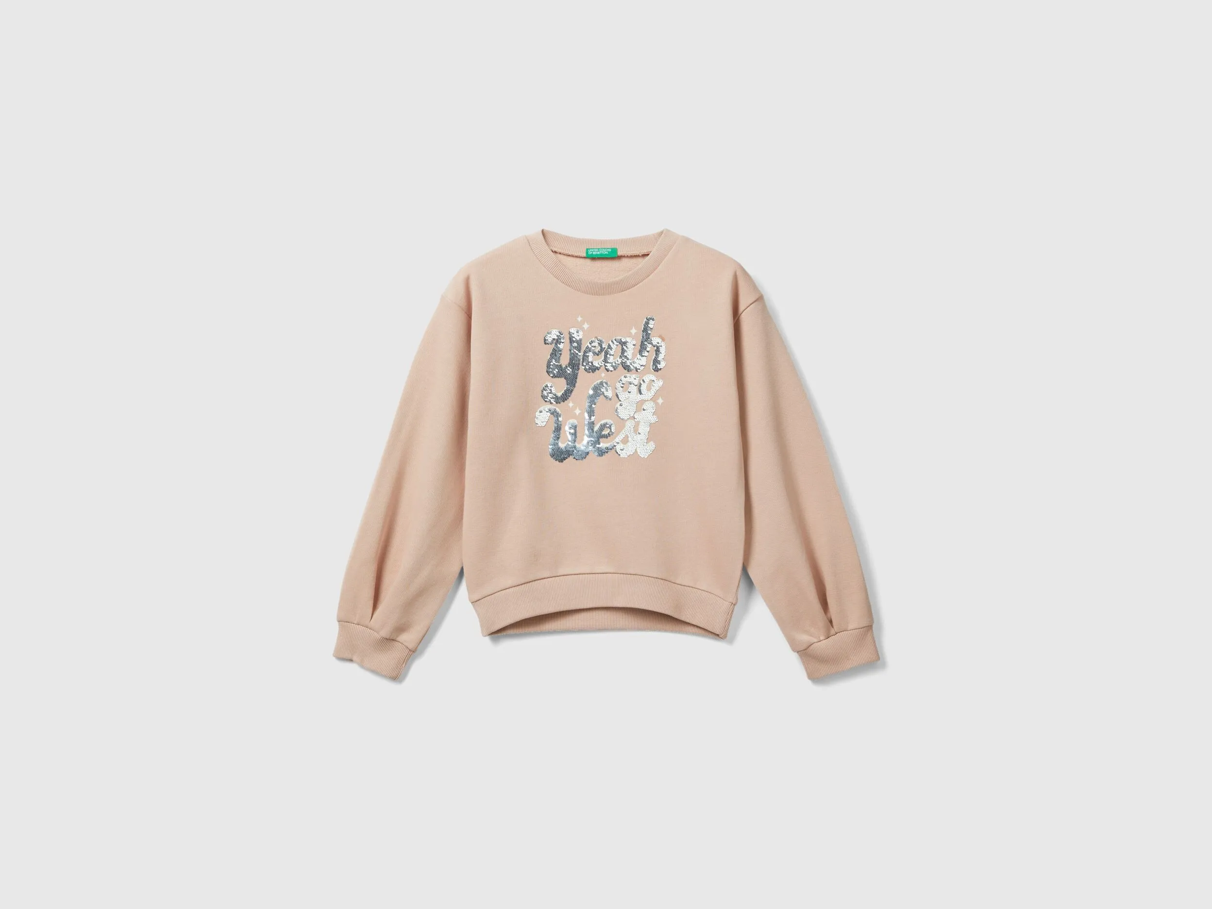 Sudadera con lentejuelas reversibles