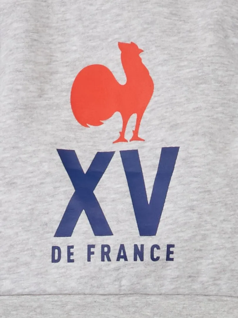 SUDADERA DE CHáNDAL  COLECCIóN 'FRANCE RUGBY'  GRIS