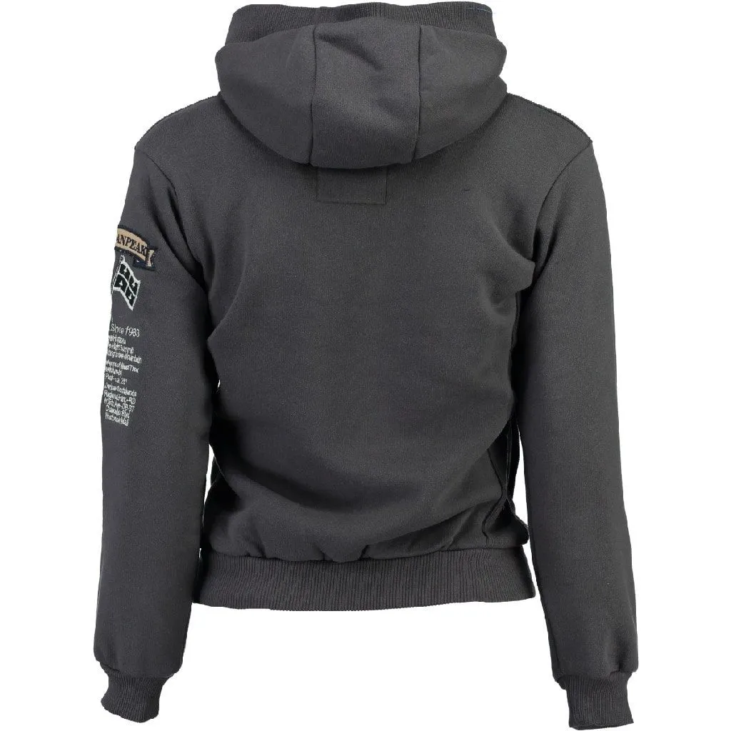 SUDADERA DE HOMBRE GALAPAGOS GRIS.OSCURO
