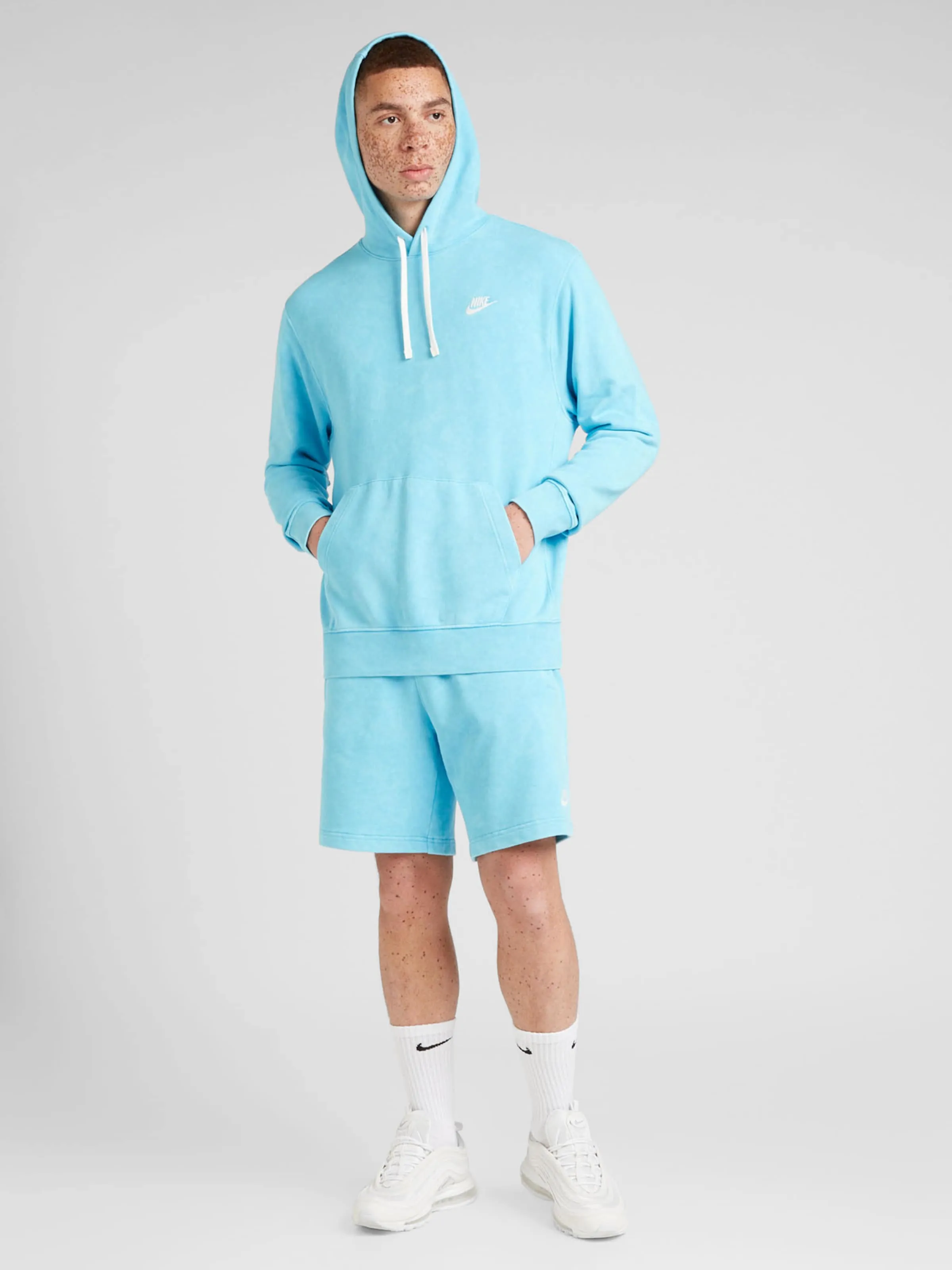 Sudadera 'CLUB' Nike Sportswear en Azul Cian
