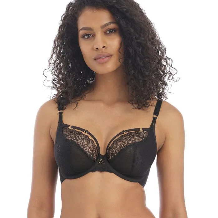 Sujetador Freya Temptress Plunge con aros AA400102 cinta